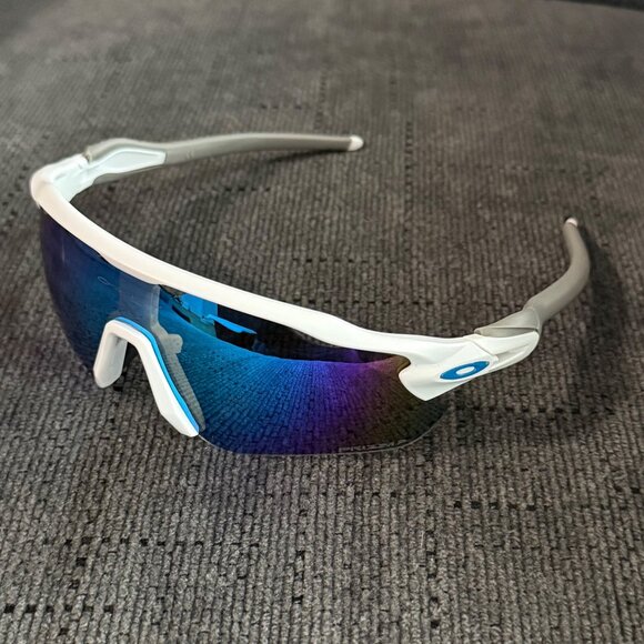 Oakley Radar EV PRIZM Polarized Blue OO9208 White-Gray Frame - Picture 3 of 9